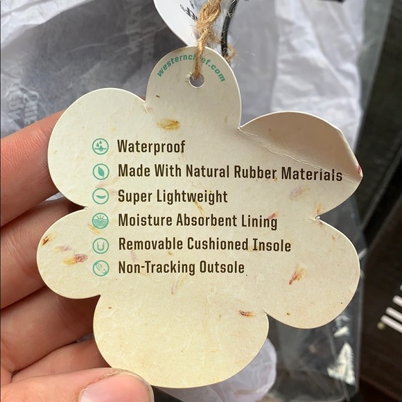 NWT Western Chief Waterproof Garden Clog Black - Picture 6 of 6